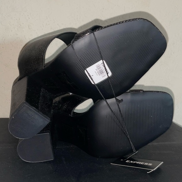 Express Gunmetal Heels - Picture 6 of 6